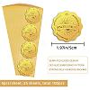 Self Adhesive Gold Foil Embossed Stickers DIY-WH0211-401-2