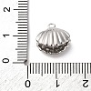 Brass Micro Pave Clear Cubic Zirconia Charms KK-Z112-32P-3