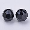 Transparent Acrylic Beads X-TACR-Q257-8mm-V72-2