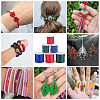6Rolls 6 Colors Nylon Braided Cord NWIR-TA0001-46C-8