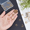 20Pcs Brass Hoop Earring Findings KK-UN0005-70-4