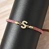 Adjustable Nylon Cord Bracelets X-BJEW-C096-01G-19-3
