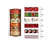 6 Rolls Christmas Paper Decorative Paper Tapes Set STIC-H002-09C-1