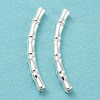 925 Sterling Silver Tube Beads STER-Z004-04B-2