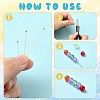 50Pcs 304 Stainless Steel Ball Head Pins STAS-YW0002-87-5