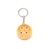 Plastic Keychain KEYC-WH0026-06-1