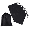 10Pcs Cloth Drawstring Bags ABAG-GO0001-19B-1