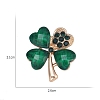 Saint Patrick's Day Acrylic Brooch PW-WG53526-02-1