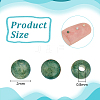 2 Strands Natural Moss Agate Beads Strands G-OC0005-64-2