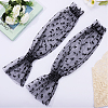 Outdoor Cycling Polyester Lace Sleeves AJEW-WH20067-033B-3