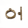 Alloy Toggle Clasps LS-PALLOY-EA9143Y-AB-RS-1