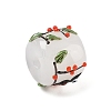 Handmade Lampwork Bumpy Beads LAMP-M025-01-3