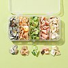 125G 5 Colors Natural Shell Bead Strands BSHE-FS0001-06B-7
