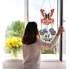 DIY Diamond Painting Butterfly Sun Catcher Wind Chime Kits PW-WG14800-01-4