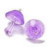 Luminous Epoxy Resin Mushroom Pendants X-RESI-C054-01C-3