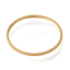 Ion Plating(IP) 304 Stainless Steel Plain Band Rings for Women RJEW-B066-14G-2
