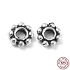 925 Thailand Sterling Silver Spacer Beads STER-D004-01A-AS-1