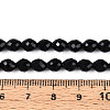 Natural Black Onyx(Dyed & Heated) Beads Strands G-T142-88-5