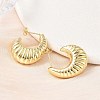 Brass Stud Earrings for Women KK-CBAD851-12G-3