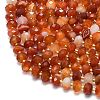 Natural Banded Agate Beads Strands G-P573-A11-01-3