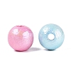 Luminous UV Plating Opaque Acrylic Beads OACR-Q204-14-3