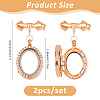 Brass Brooch JEWB-FH00023-2