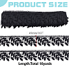 10 Yards Leaf Polyester Lace Trim OCOR-WR0001-87A-2