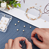 80Pcs Rack Plating Brass Beads KK-BBC0027-38G-5