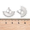 Non-Tarnish 304 Stainless Steel Pendants STAS-P364-20P-3