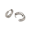 Non-Tarnish 304 Stainless Steel Hoop Earrings EJEW-P177-P-26-2