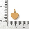304 Stainless Steel Micro Pave Clear Cubic Zirconia Charms CU-CBA703A-04G-03-3