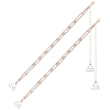 Alloy Rhinestone Non-slip Bra Straps AJEW-WH20054-199B-1