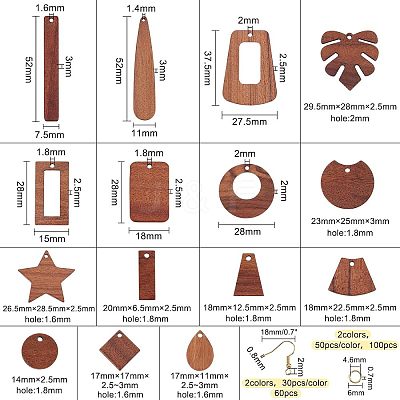 DIY Earring Making Kit DIY-OC0007-57-1