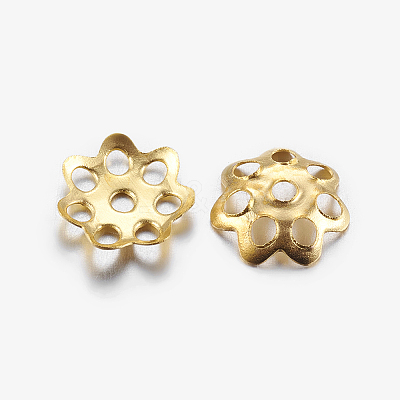 Iron Bead Caps IFIN-R197-G-1