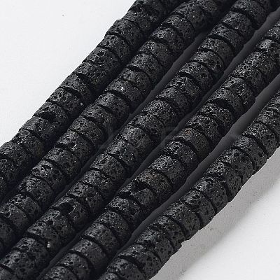 Natural Lava Rock Beads Strands G-D085-B01-01-1