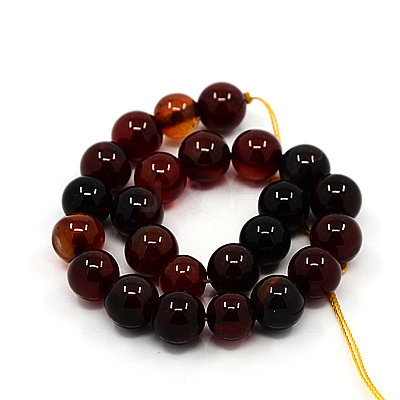 Natural Agate Beads Strands X-G-G515-10mm-04-1