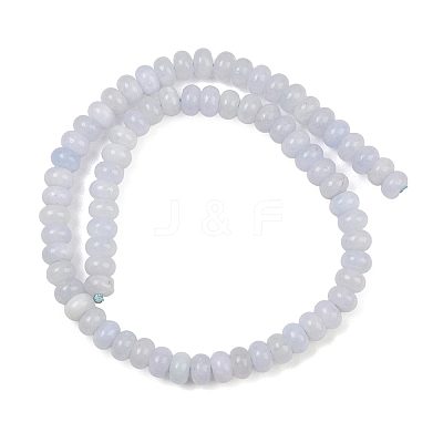 2 Strands Natural White Jade Beads Strands G-PA0001-23D-1