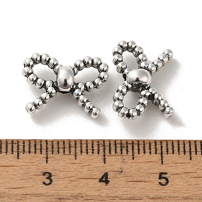 Tibetan Style Alloy Beads PALLOY-P302-01B-AS-1