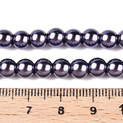 Baking Paint Glass Pearl Bead Strands HY-Q003-3mm-73-1