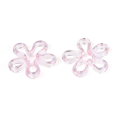 Plated UV Acrylic Beads TACR-S161-04A-1