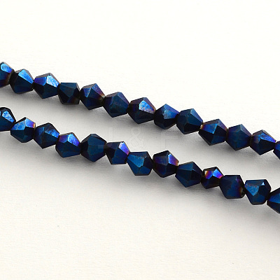 Electroplate Glass Bead Strands EGLA-R094-3mm-03-1