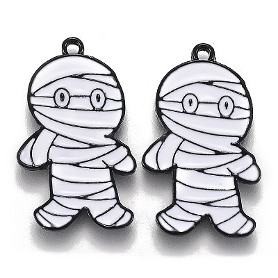 Halloween Theme Alloy Enamel Pendants LS-ENAM-J649-09B-1