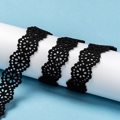 Hollow Flower Faux Sueded Cord LW-R019-1090-1