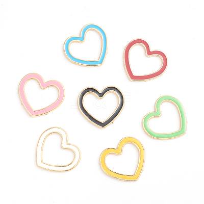 Alloy Linking Rings KK-I671-04G-1
