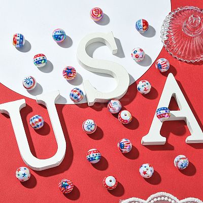 Acrylic Beads OACR-CJC0008-06-1