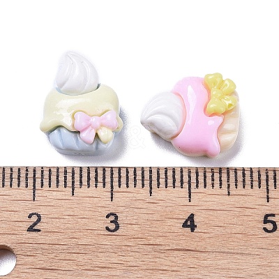 Opaque Cute Resin Decoden Cabochons RESI-B024-01H-1