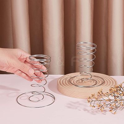 304 Stainless Steel Food Cone Diplay Stand DJEW-WH0018-21-1