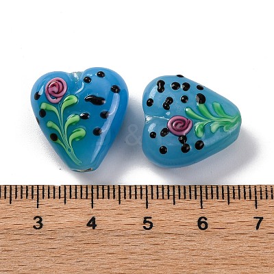 Handmade Lampwork Beads LAMP-G165-01C-1