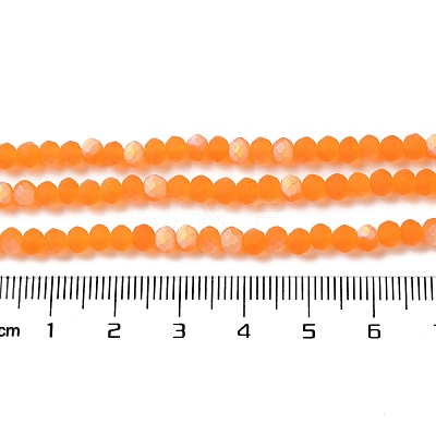Transparent Glass Beads Strands EGLA-A034-T4mm-MB05-1
