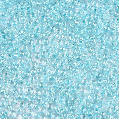 6/0 Transparent Inside Colours Glass Seed Round Beads X1-SEED-N006-004B-1